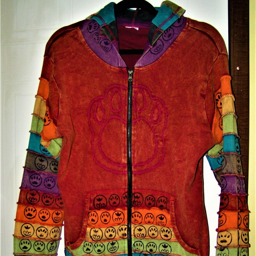 HEAVY JERSEY KNIT DOGGY JACKET L